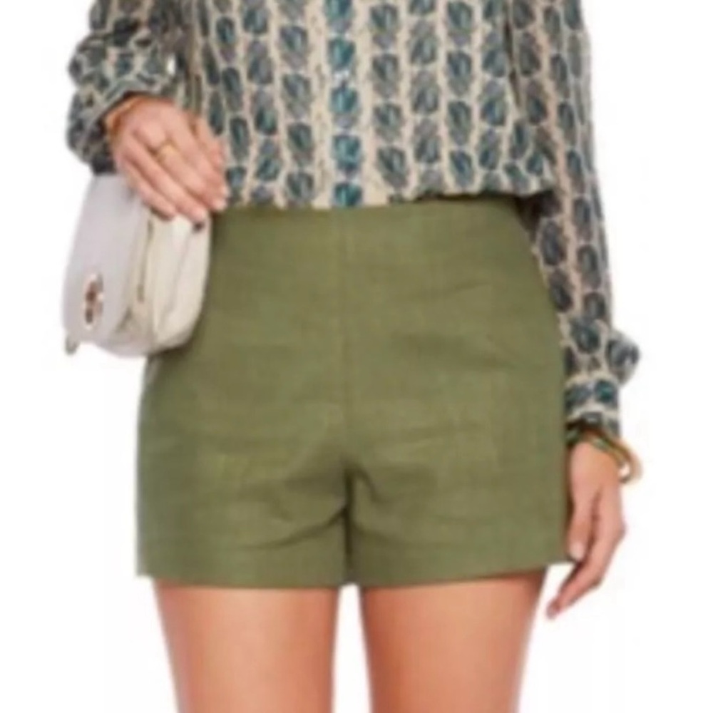 Tory Burch linen blend shorts
